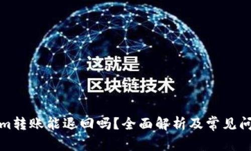 Tokenim转账能退回吗？全面解析及常见问题解答