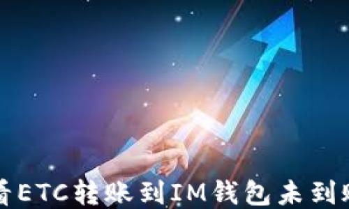 
如何查看ETC转账到IM钱包未到账的原因