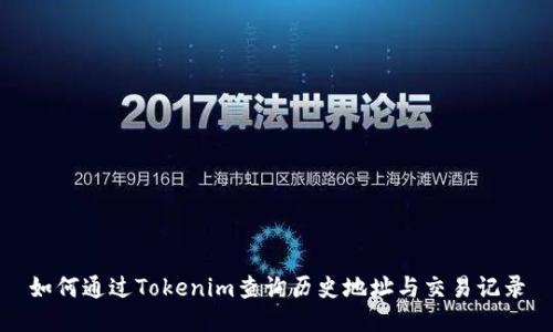如何通过Tokenim查询历史地址与交易记录