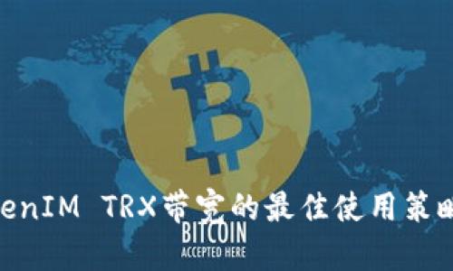 立即了解TokenIM TRX带宽的最佳使用策略，2025必看！
