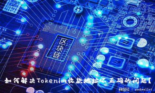 如何解决Tokenim收款地址不正确的问题？
